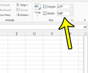 how set width height image excel 4 How to Set the Height or Width of a Picture in Inches in Excel 2013