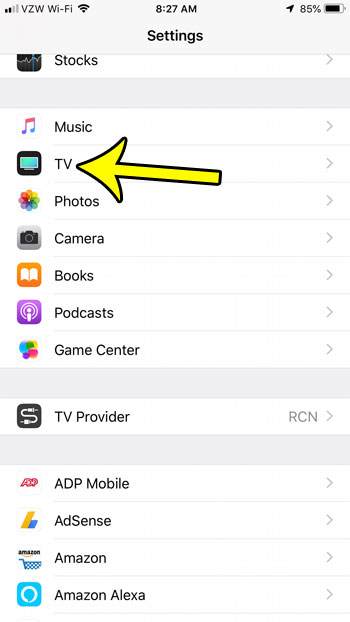 iphone tv options