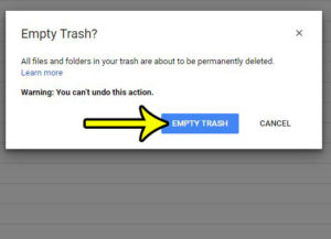 how empty trash google drive 3 How to Empty the Trash in Google Drive