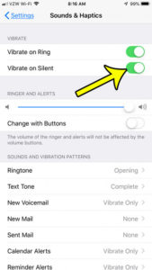 how make iphone vibrate on silent 3 Why Isn't My iPhone Vibrating When It's on Silent?