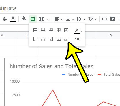 how to remove borders in google sheets
