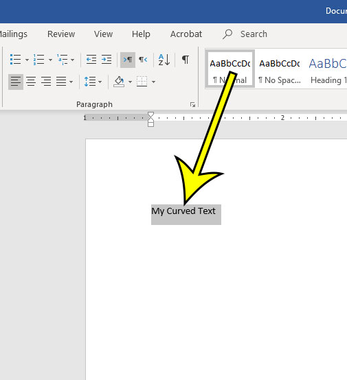 How to Curve Text in Word for Office 365 - 25