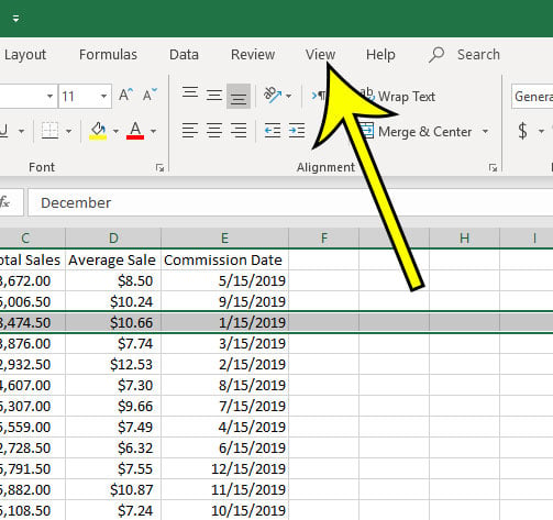 How to Freeze a Row in Excel - 71