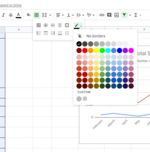 how change cell border color google sheets 4 How to Change Cell Border Color in Google Sheets