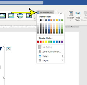 how draw border picture microsoft word 3 How to Add a Border to a Picture in Word for Office 365