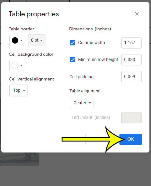 How to Remove a Table Border in Google Docs - 92