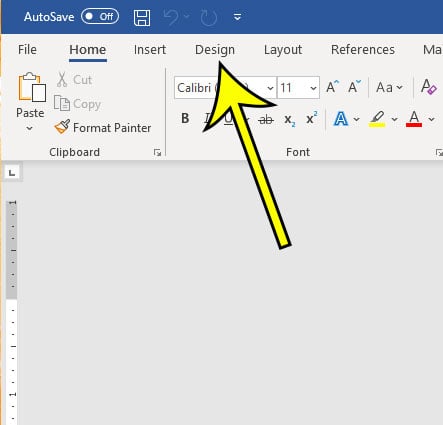 How to Insert a Border in Word - 2