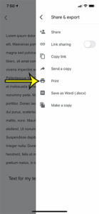 how to print google docs mobile 5 How to Print in Google Docs Mobile