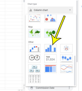 how to make a histogram in Google Sheets