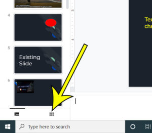 how to switch to grid view in Google Slides