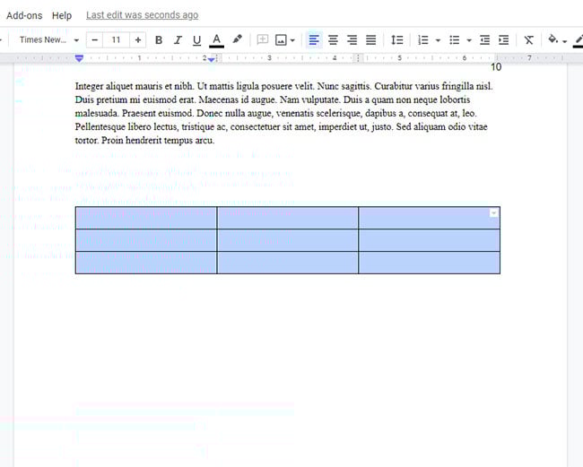 How To Make A Table Smaller In Google Docs Live2Tech