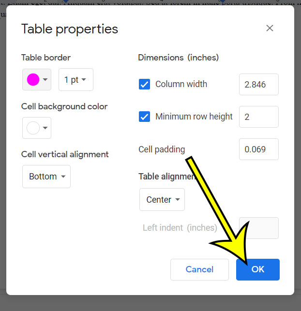 how change table border color gogle docs 6 How to Change Table Border Color in Google Docs