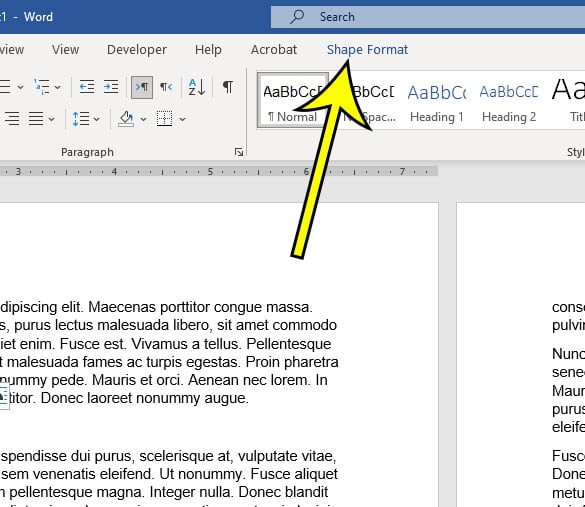 How to Remove Text Box Border in Word for Office 365 - 9