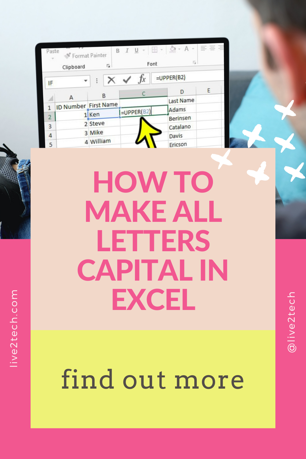 Find And Replace Capital Letters In Excel Printable Templates Free