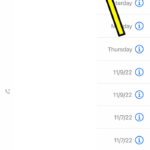 how to view the iPhone missed calls list