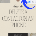 How to Delete a Contact on an iPhone 13