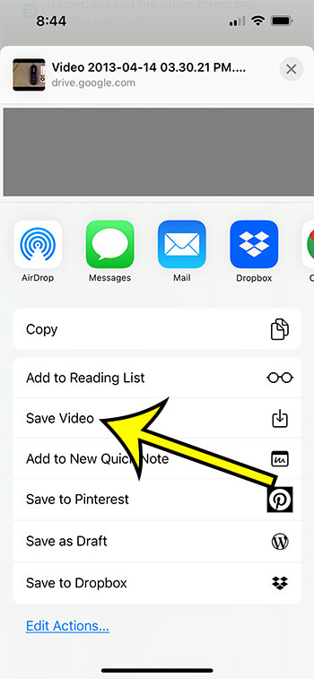 how to download a Google Drive file to your iPhone