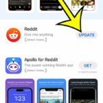 how to check if an iPhone 13 app has an update available