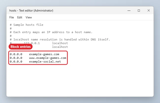 How to Block an App From the Internet in Windows 11 1 Firewall New Outbound Rule wizard with Block the connection selected